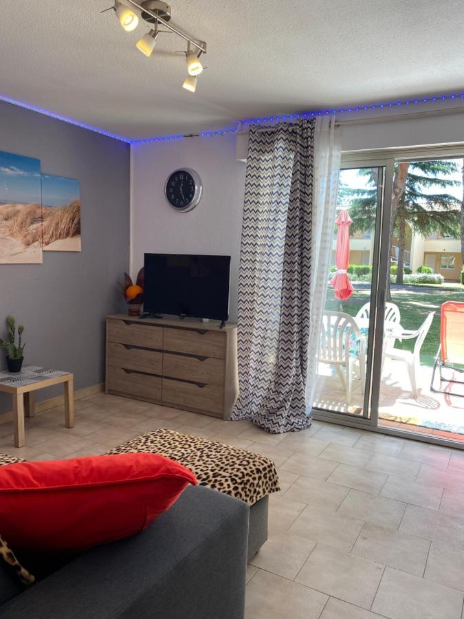 T2 Rdc A Canet En Roussillon Europa 4 Pers ,Piscine,Clim, Tennis, Parking 외부 사진