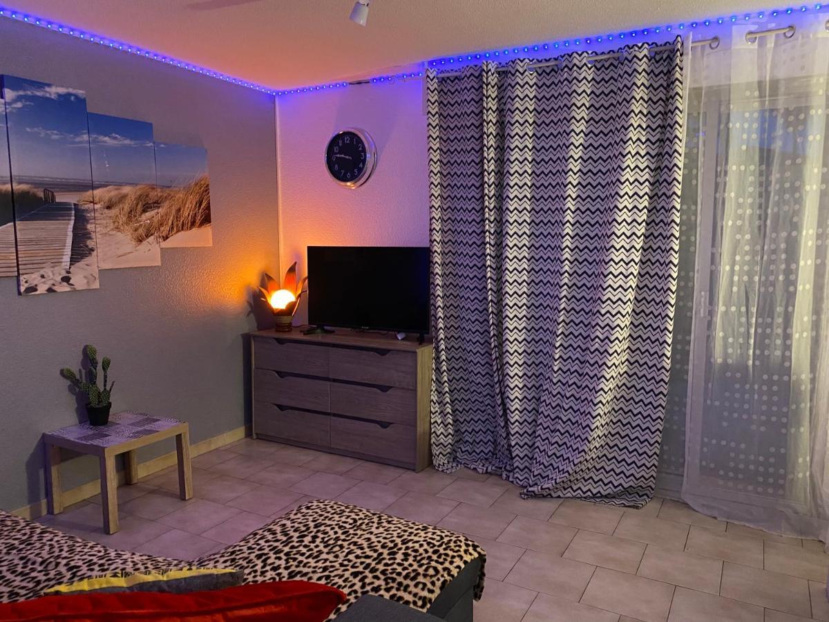 T2 Rdc A Canet En Roussillon Europa 4 Pers ,Piscine,Clim, Tennis, Parking 외부 사진