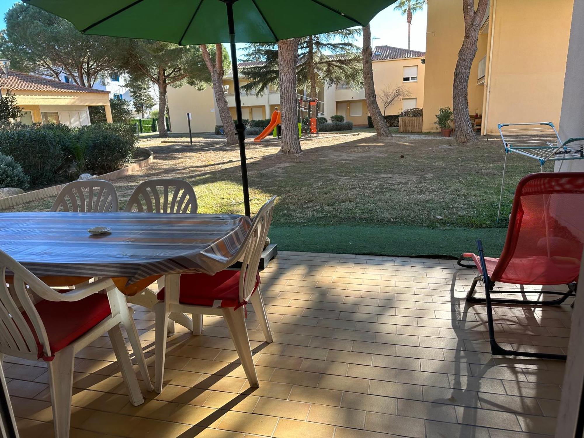 T2 Rdc A Canet En Roussillon Europa 4 Pers ,Piscine,Clim, Tennis, Parking 외부 사진