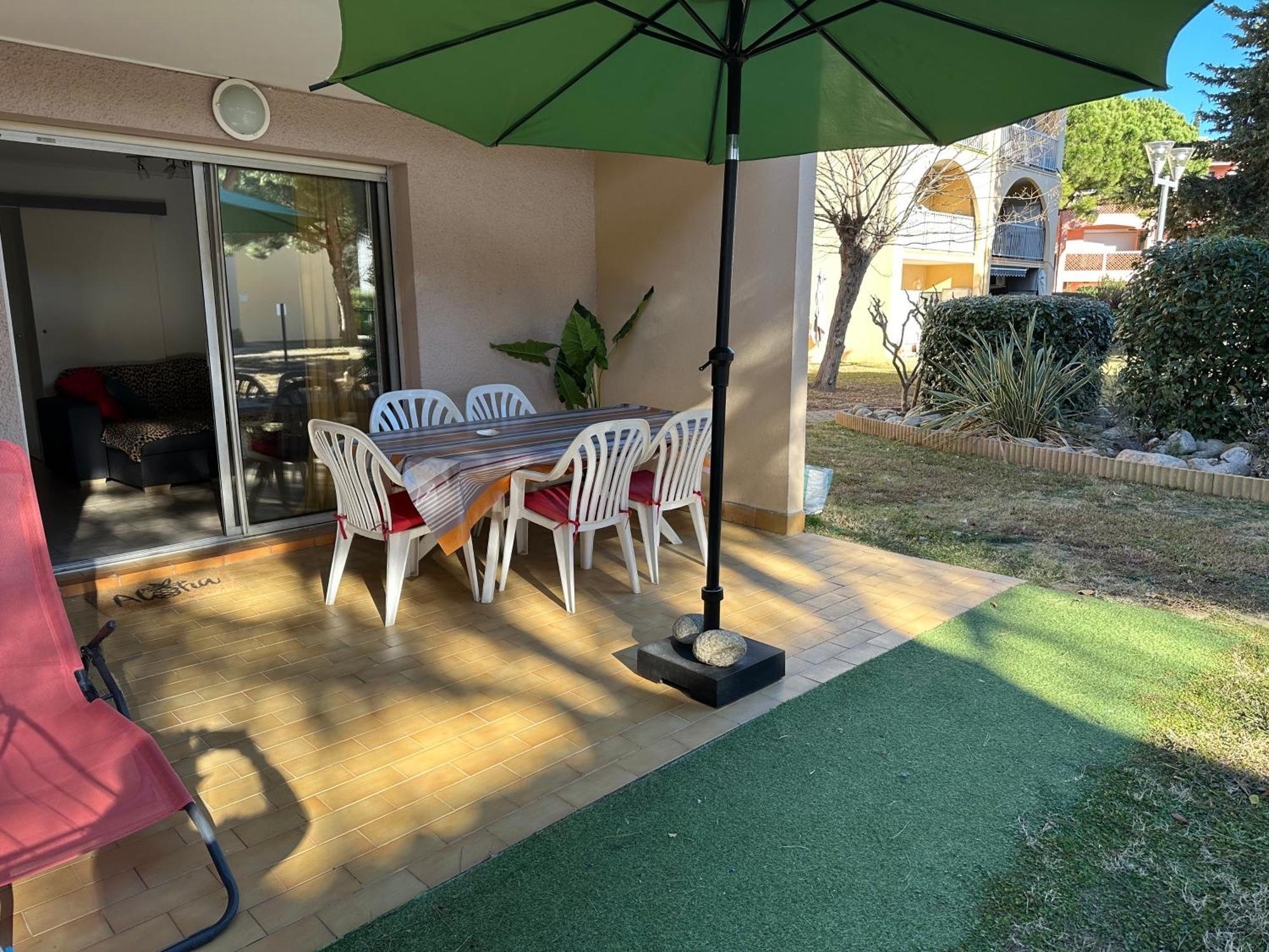T2 Rdc A Canet En Roussillon Europa 4 Pers ,Piscine,Clim, Tennis, Parking 외부 사진