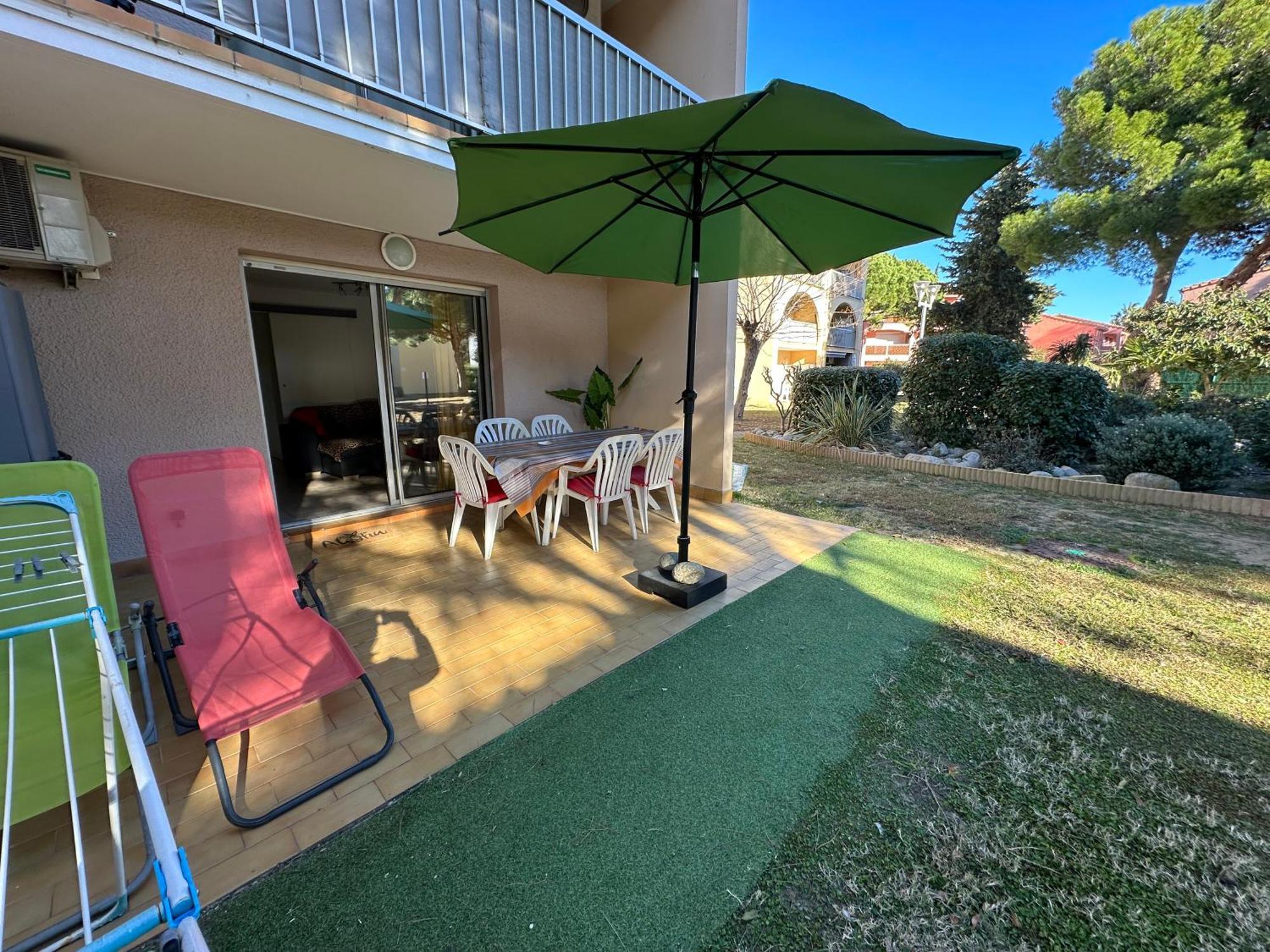 T2 Rdc A Canet En Roussillon Europa 4 Pers ,Piscine,Clim, Tennis, Parking 외부 사진